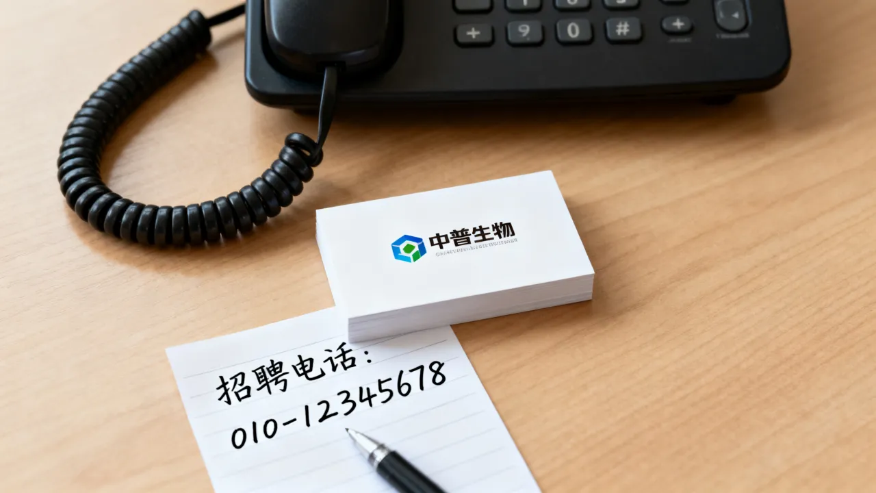中普生物招聘电话是多少？中普生物招聘电话怎么联系？