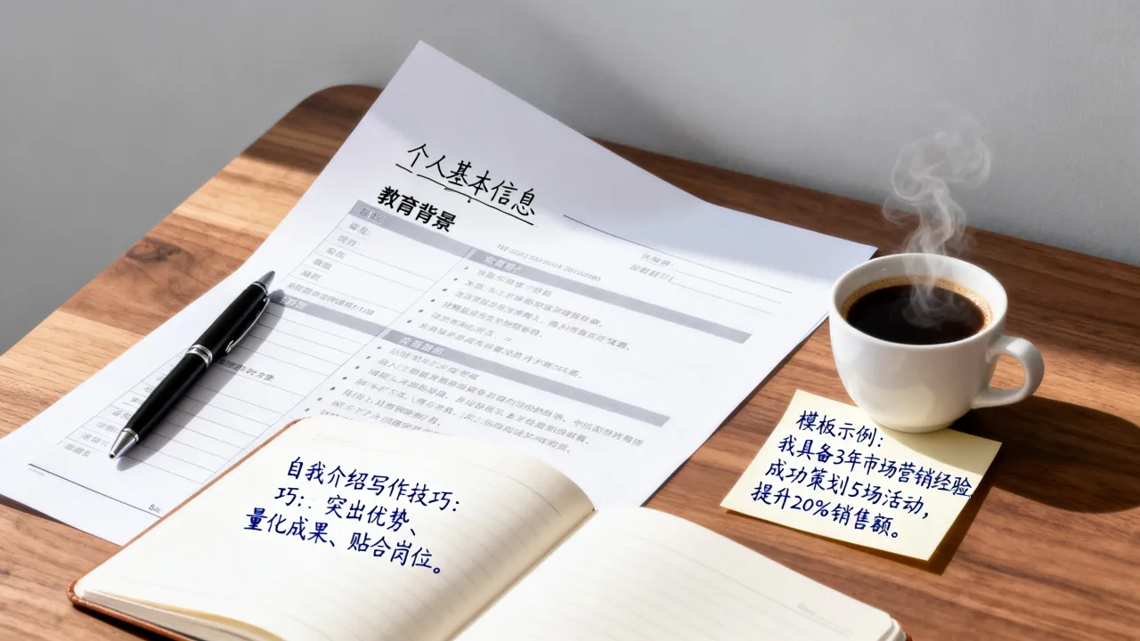 个人简历的自我介绍怎么写，有哪些写作技巧和模板？-图2