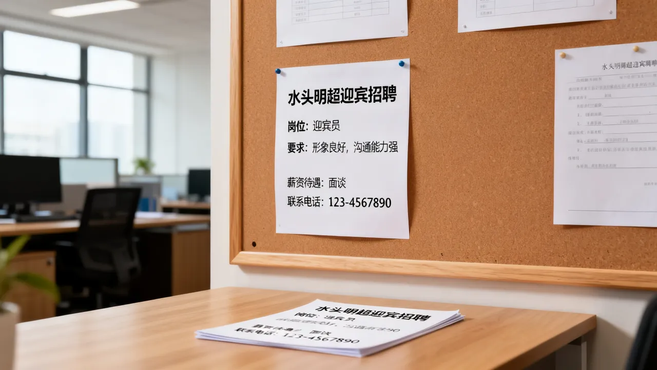 水头明超迎宾招聘是真的吗?水头明超迎宾招聘信息-图3 水头明超迎宾招聘是真的吗?水头明超迎宾招聘信息-图3