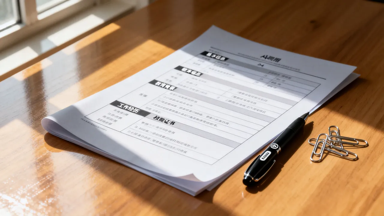 简历表怎么打,如何快速制作一份专业漂亮的简历表格?-图2 简历表怎么打,如何快速制作一份专业漂亮的简历表格?-图2