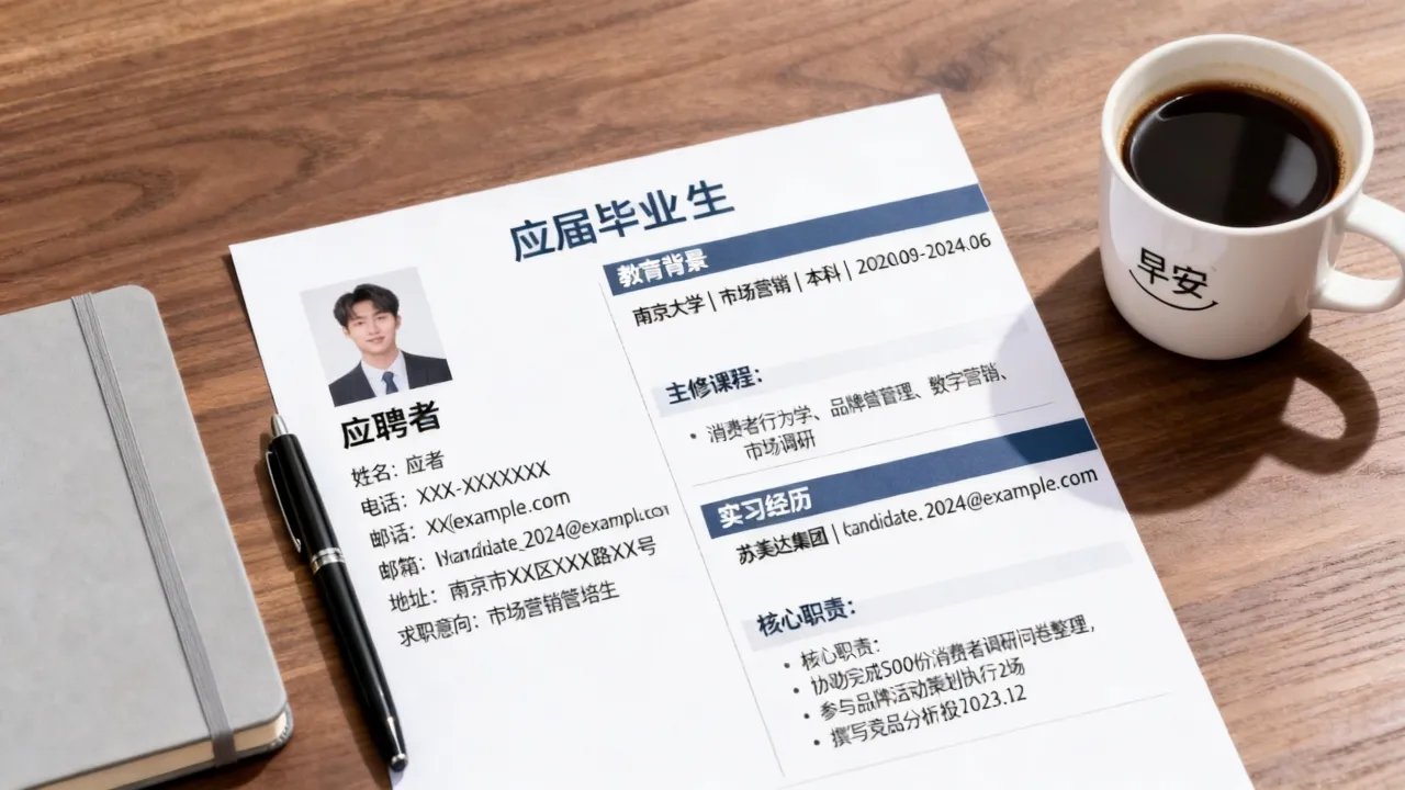 面试简历怎么弄?应届生简历模板怎么写才吸引HR-图2 面试简历怎么弄?应届生简历模板怎么写才吸引HR-图2