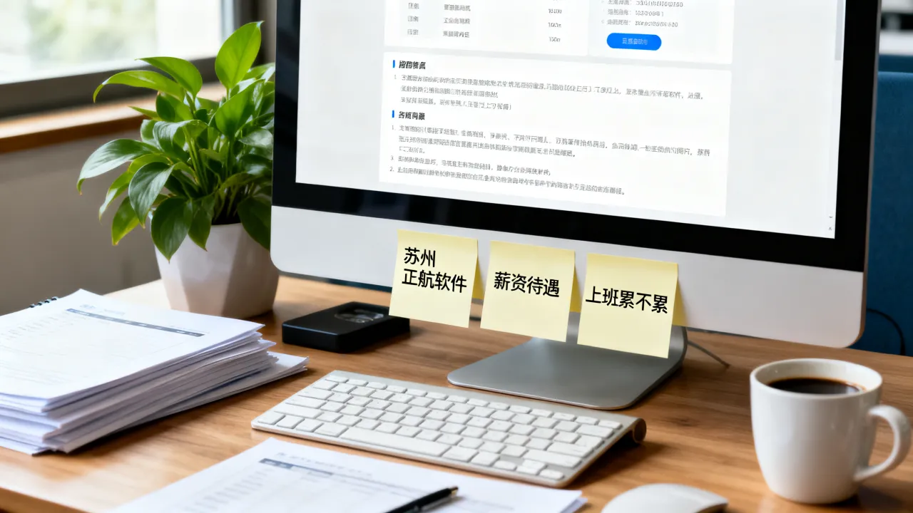苏州正航软件招聘薪资待遇怎么样？，上班累不累-图3