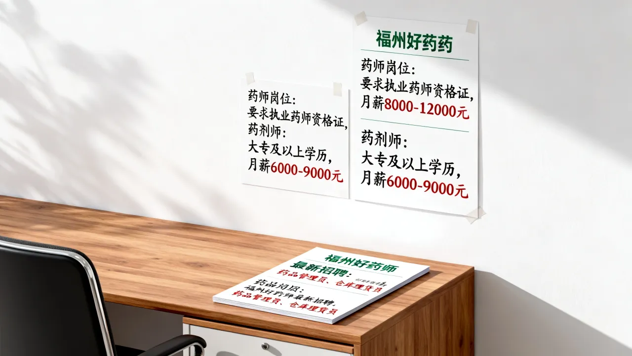 福州好药师招聘信息在哪里看,福州好药师最新招聘岗位有哪些?