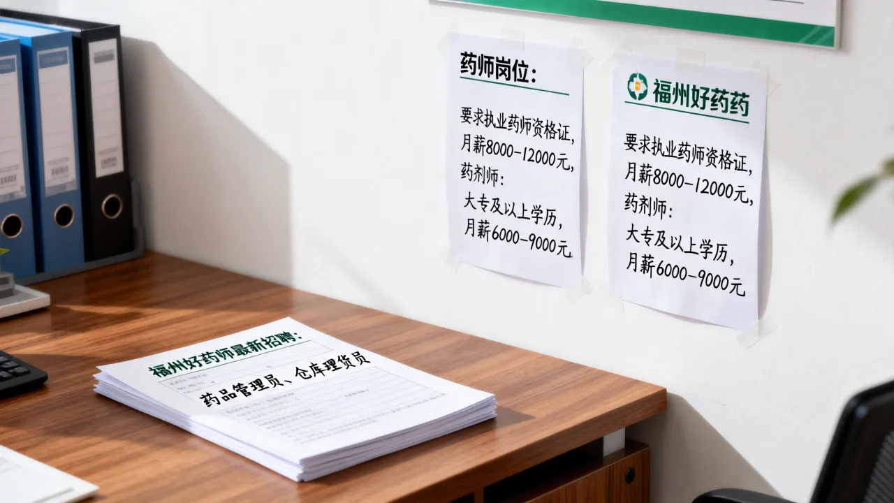 福州好药师招聘信息在哪里看,福州好药师最新招聘岗位有哪些?-图2 福州好药师招聘信息在哪里看,福州好药师最新招聘岗位有哪些?-图2