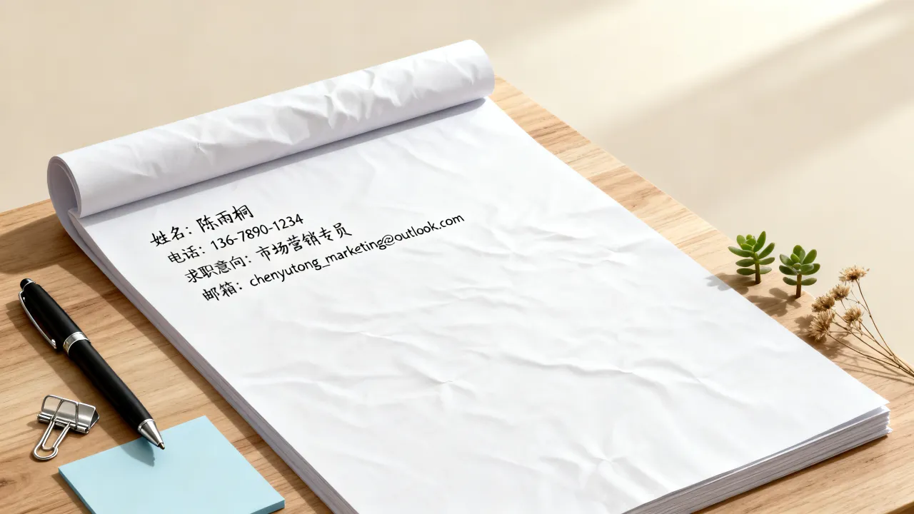 个人简历封面怎么设计，如何排版更吸引HR？