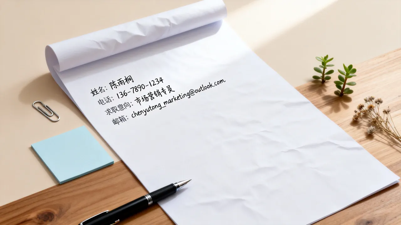 个人简历封面怎么设计,如何排版更吸引HR?-图2 个人简历封面怎么设计,如何排版更吸引HR?-图2