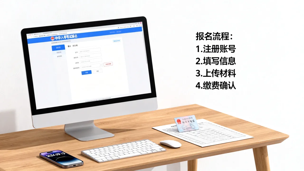中华人事考试好考吗?具体报名流程是什么