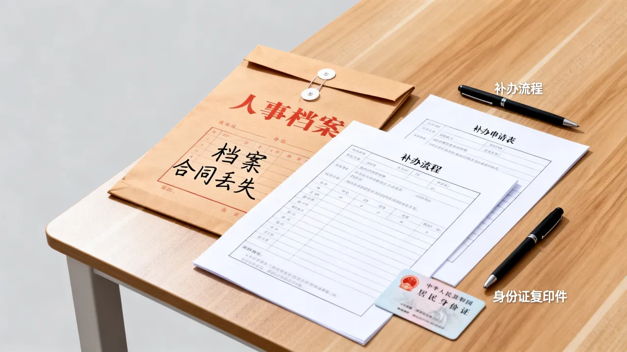 人事档案合同丢失怎么办，补办流程详解-图2