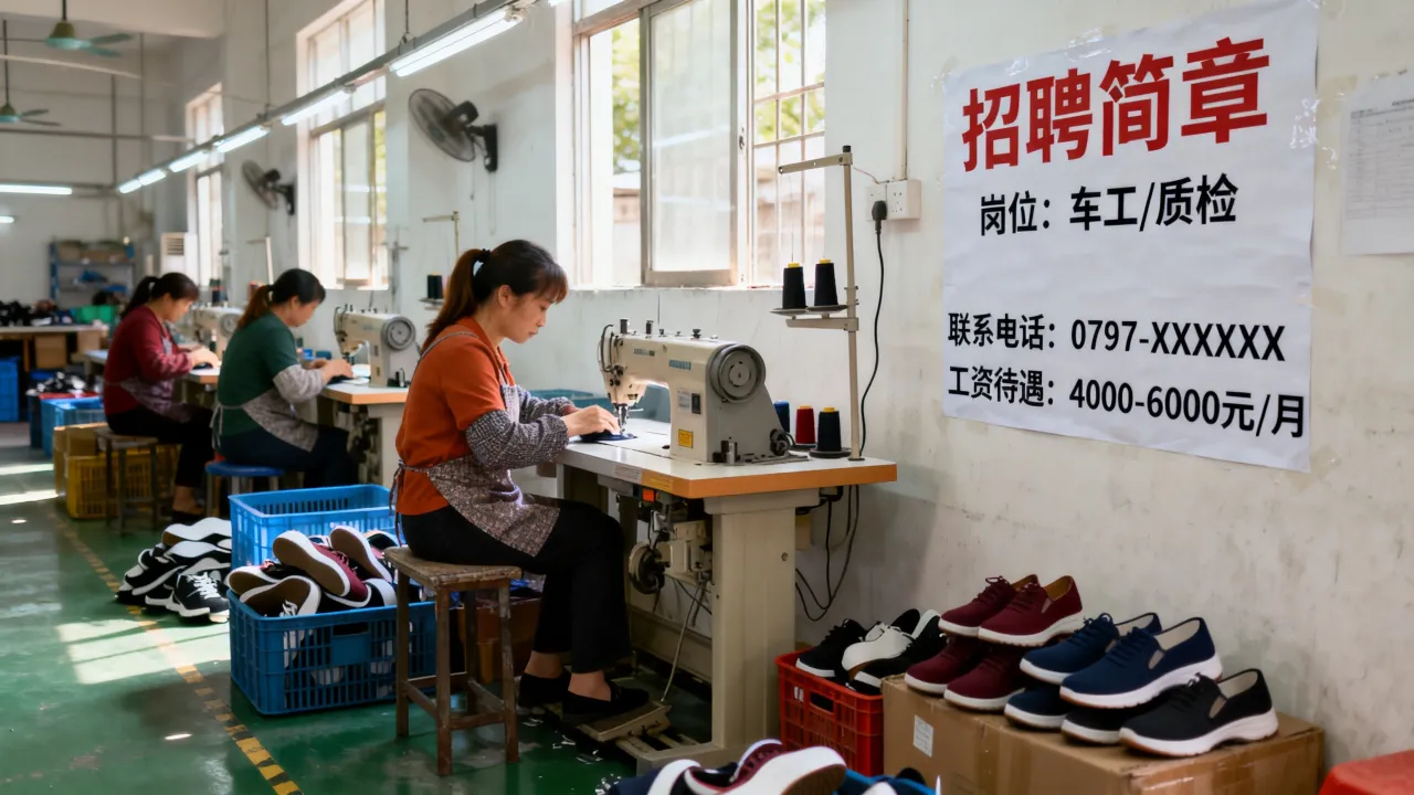 瑞金义兴鞋厂招聘是真的吗?义兴鞋厂招工电话和工资待遇怎样