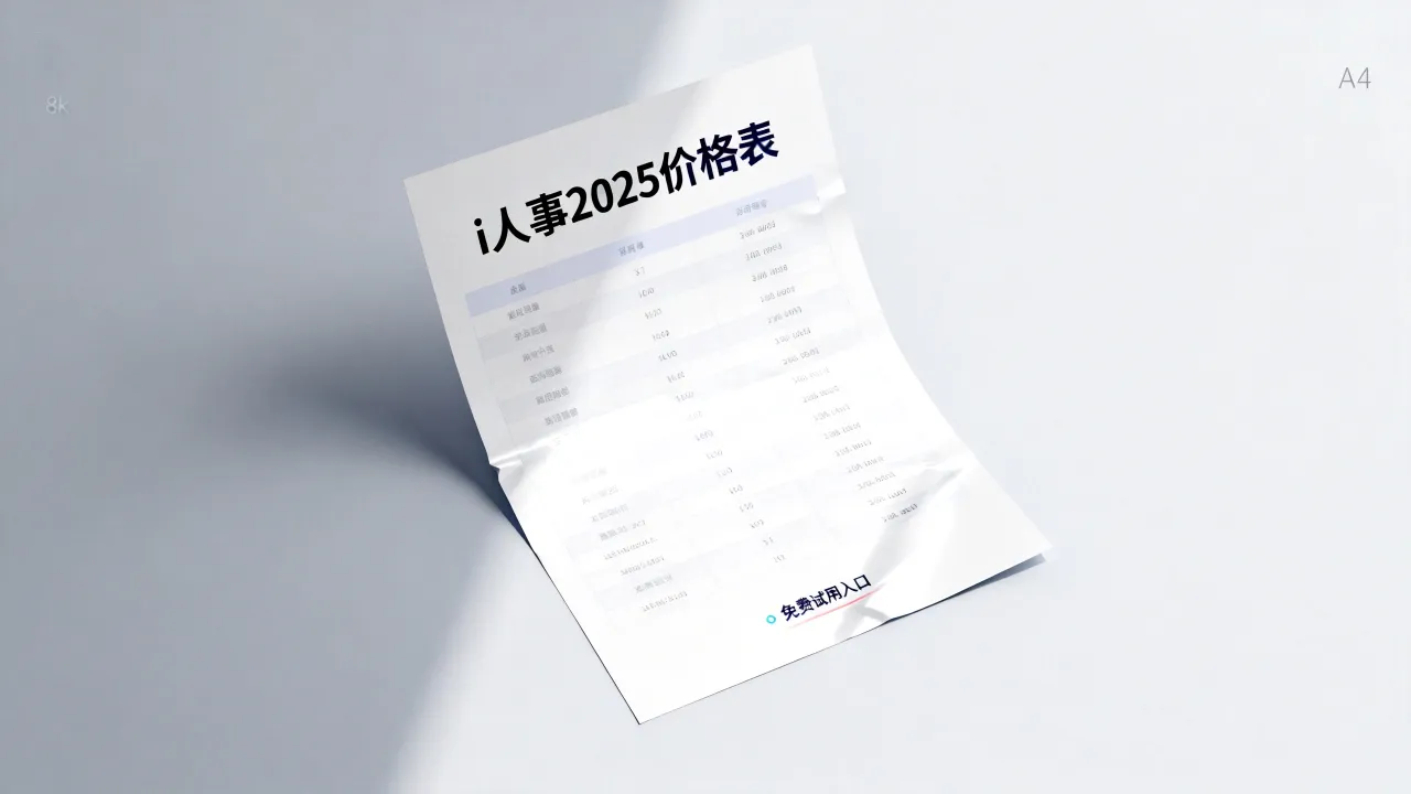 i人事怎么收费？2025最新价格表及免费试用入口在哪？