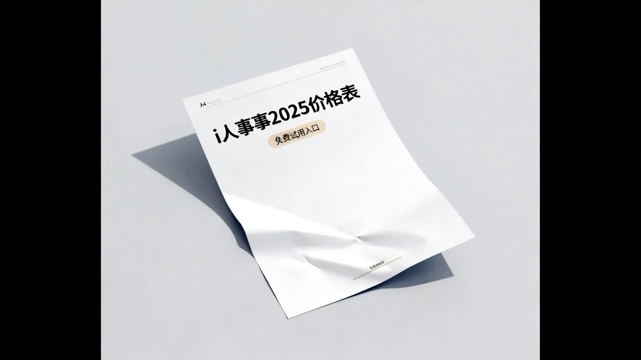 i人事怎么收费?2025最新价格表及免费试用入口在哪?-图3 i人事怎么收费?2025最新价格表及免费试用入口在哪?-图3