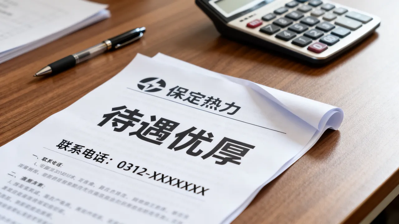保定热力公司招聘信息待遇如何?,保定热力招聘电话