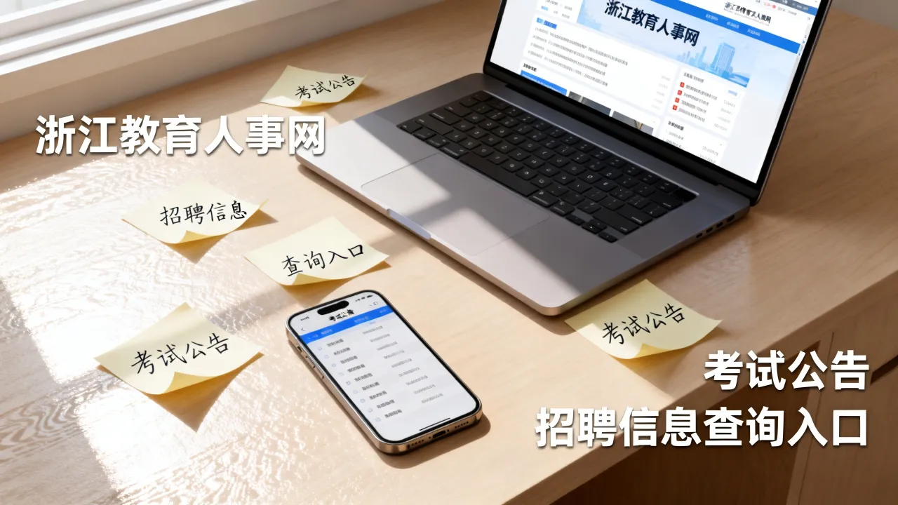 浙江教育人事怎么查？考试公告在哪里看，招聘信息查询入口