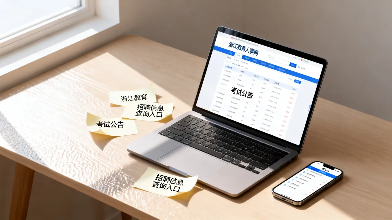 浙江教育人事怎么查？考试公告在哪里看，招聘信息查询入口-图2