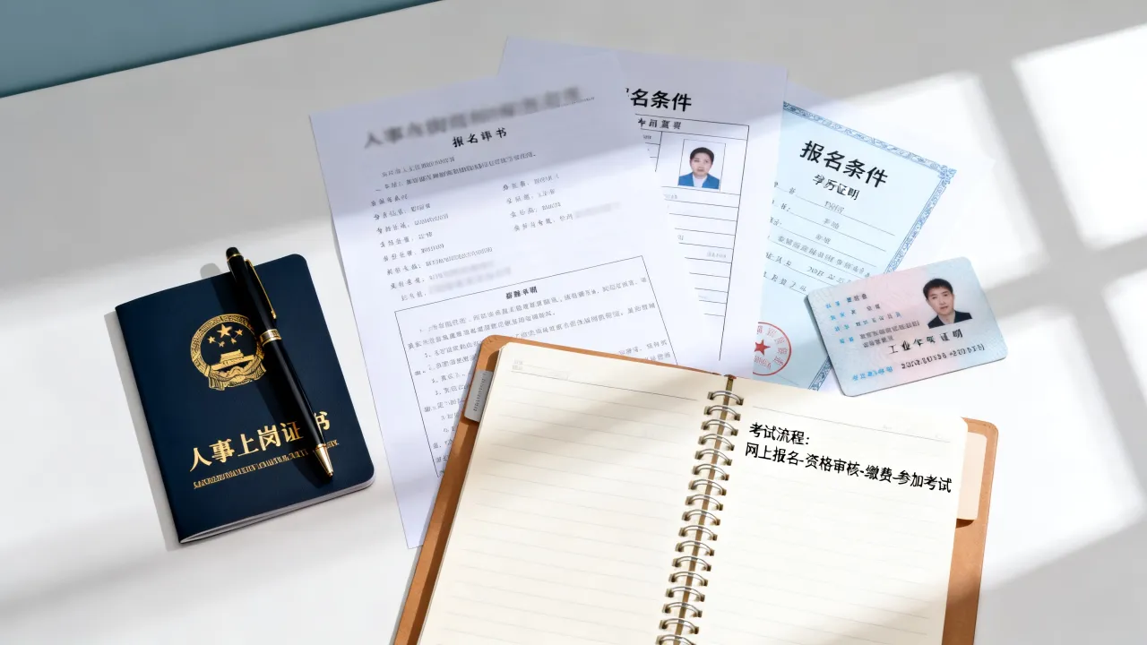 人事上岗证书怎么考试?报名条件有哪些要求?-图2 人事上岗证书怎么考试?报名条件有哪些要求?-图2