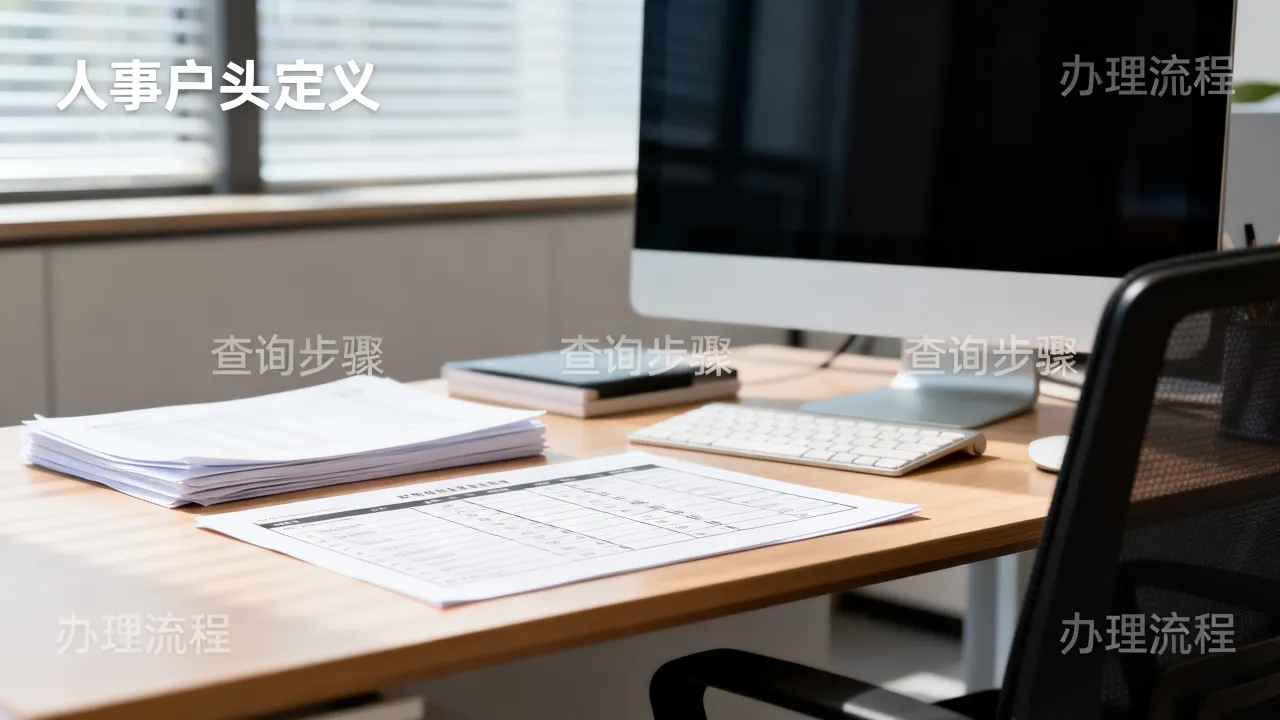 人事户头是什么,人事户头怎么查询和办理流程-图3 人事户头是什么,人事户头怎么查询和办理流程-图3