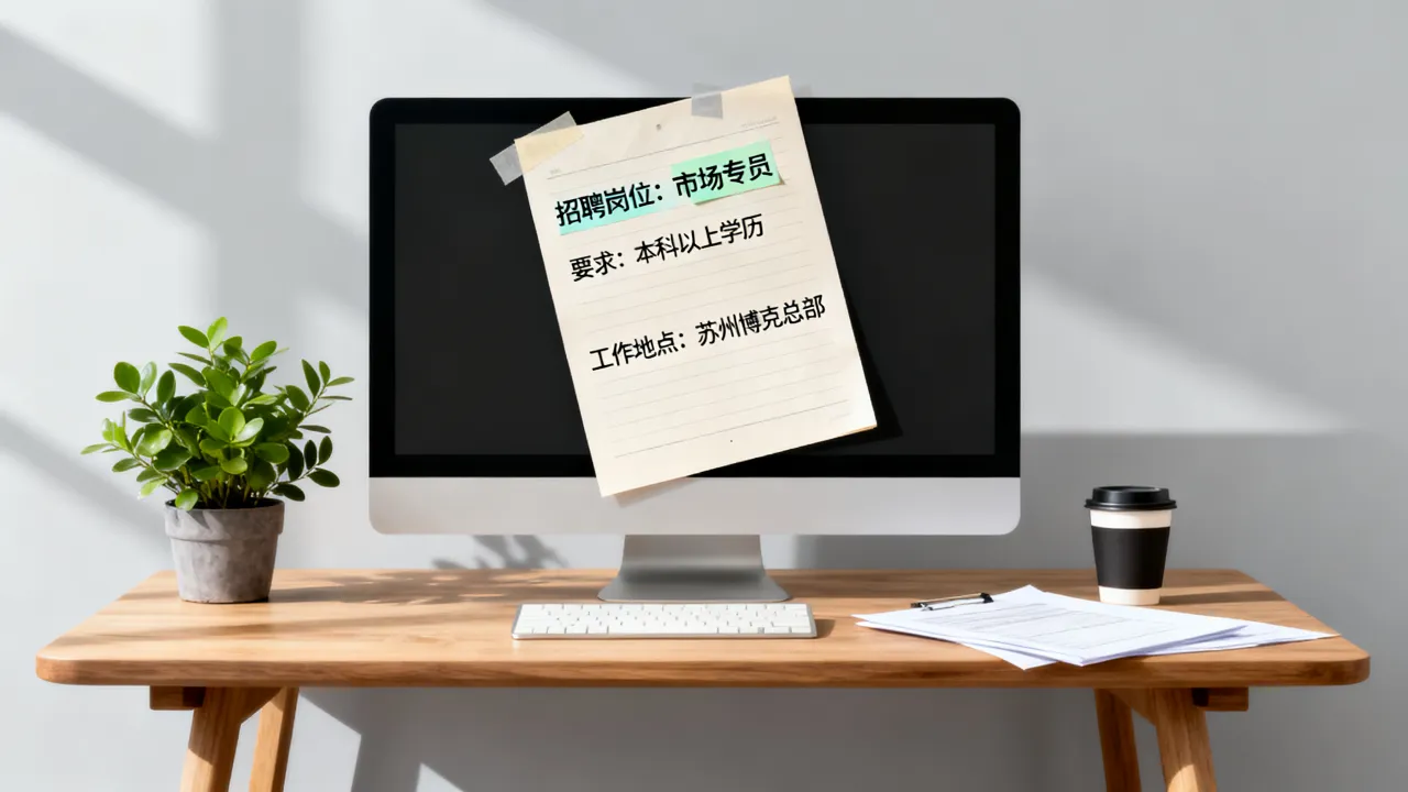 苏州博克招聘吗,苏州博克招聘要求有哪些?-图3 苏州博克招聘吗,苏州博克招聘要求有哪些?-图3