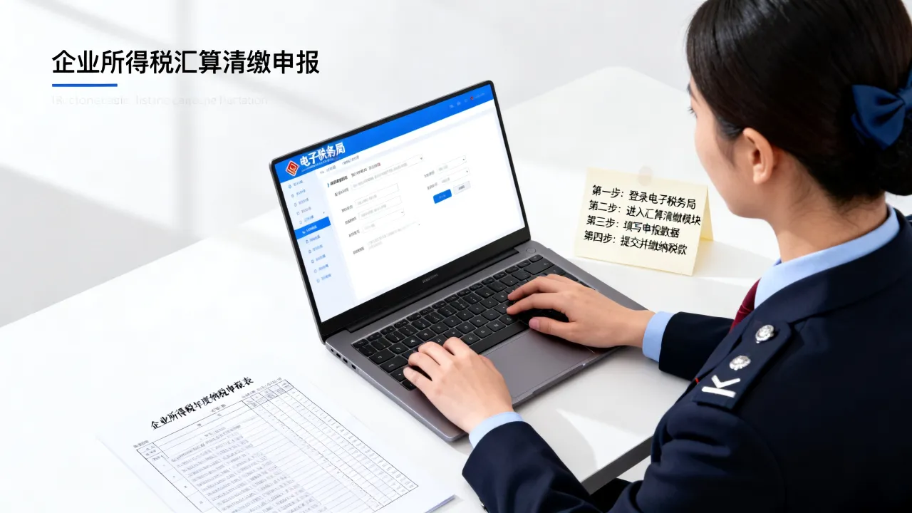 汇算清缴如何网上申报,企业所得税汇算清缴网上申报流程是什么?-图3 汇算清缴如何网上申报,企业所得税汇算清缴网上申报流程是什么?-图3