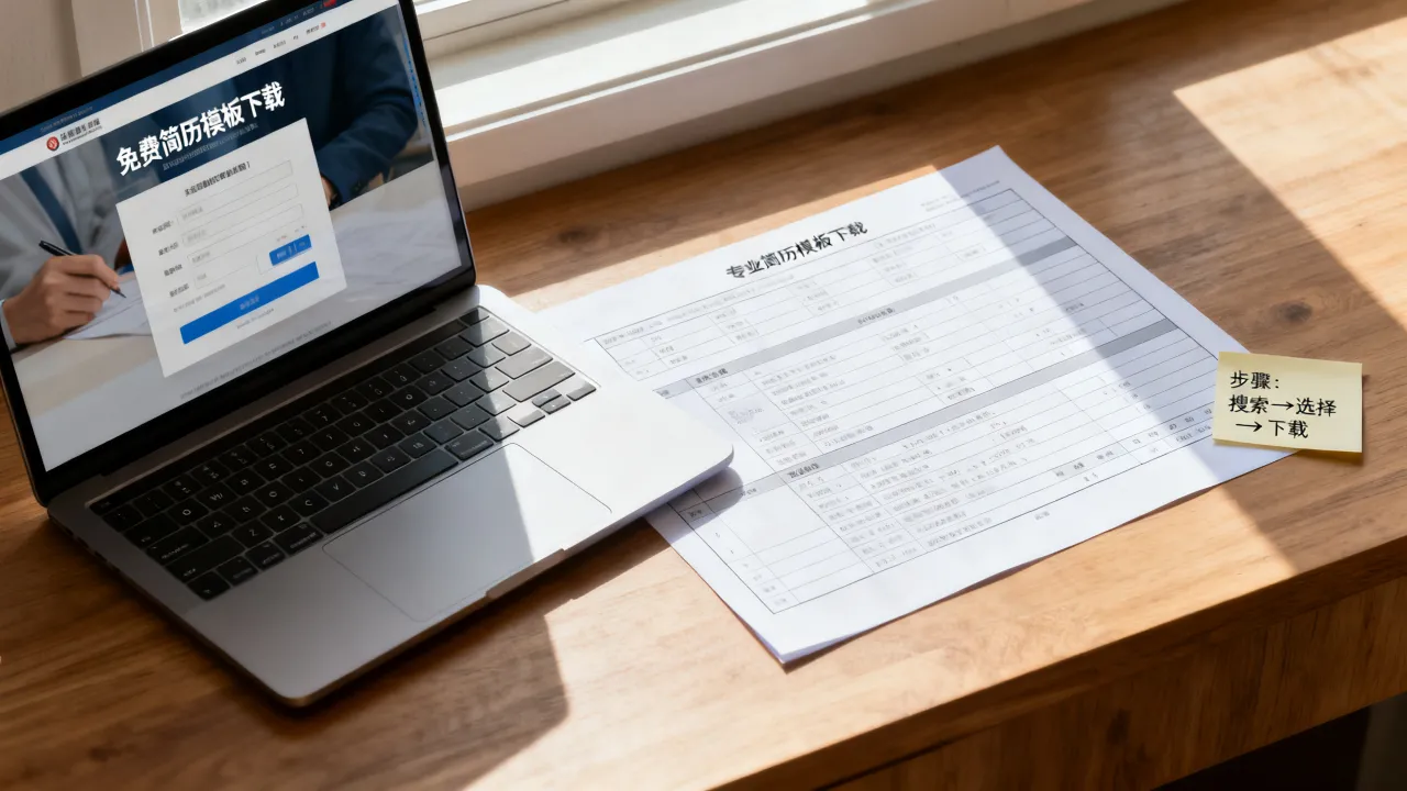 网上简历表格怎么下载，哪些网站免费提供