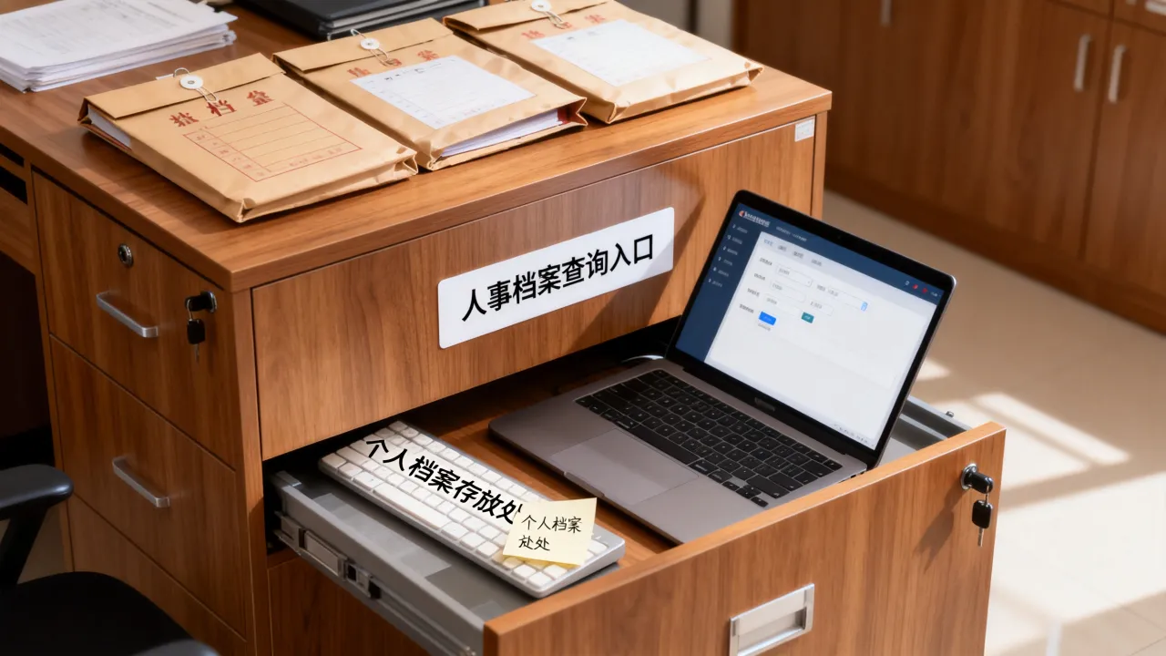 人事档案在哪查,个人人事档案查询入口在哪里-图2 人事档案在哪查,个人人事档案查询入口在哪里-图2
