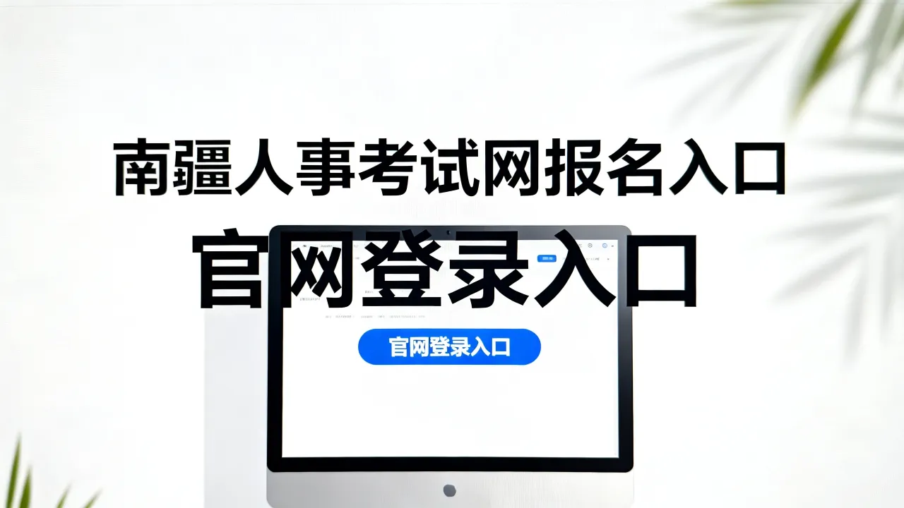 南疆人事考试网报名入口在哪里?南疆人事考试网官网登录入口
