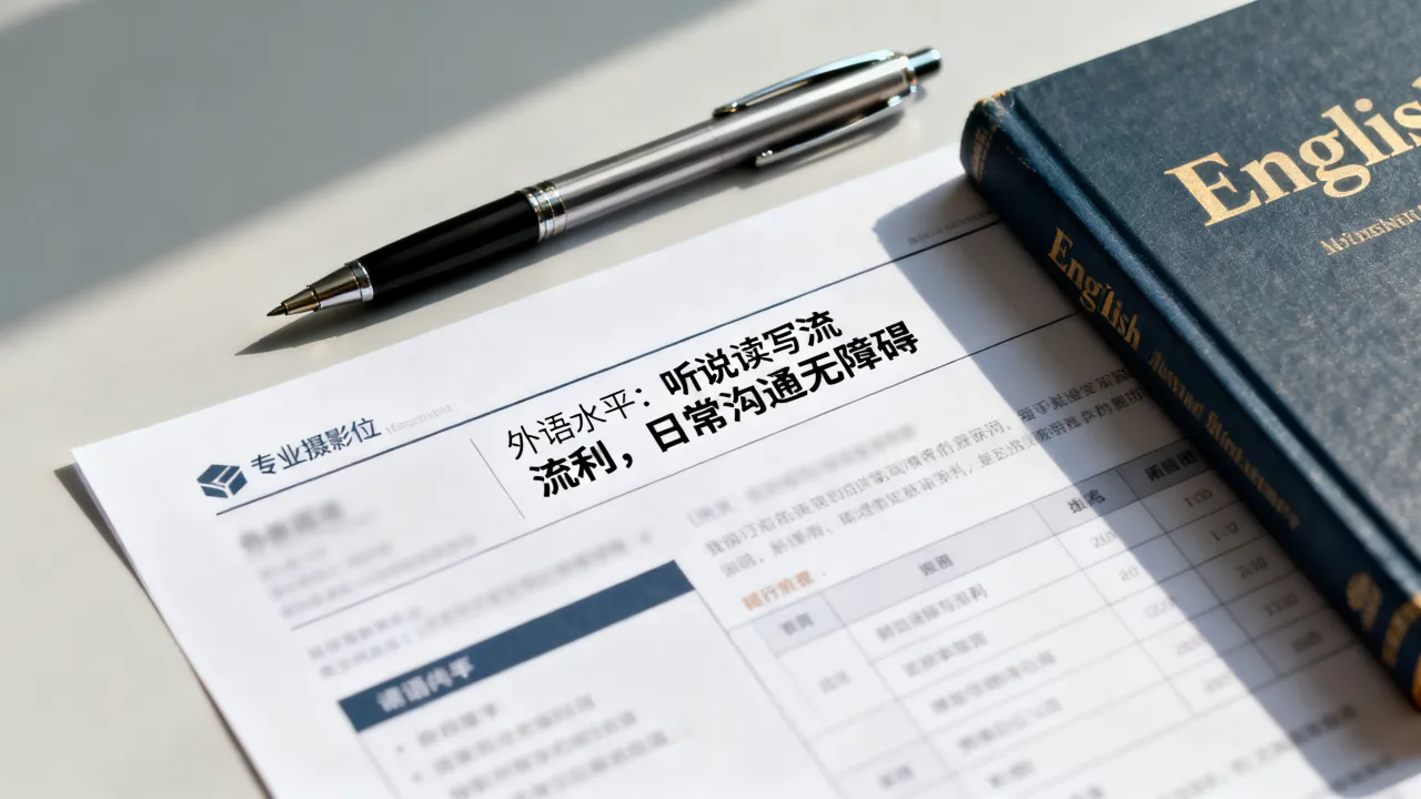 简历上外语水平怎么写,没有证书外语能力怎么描述?-图3 简历上外语水平怎么写,没有证书外语能力怎么描述?-图3