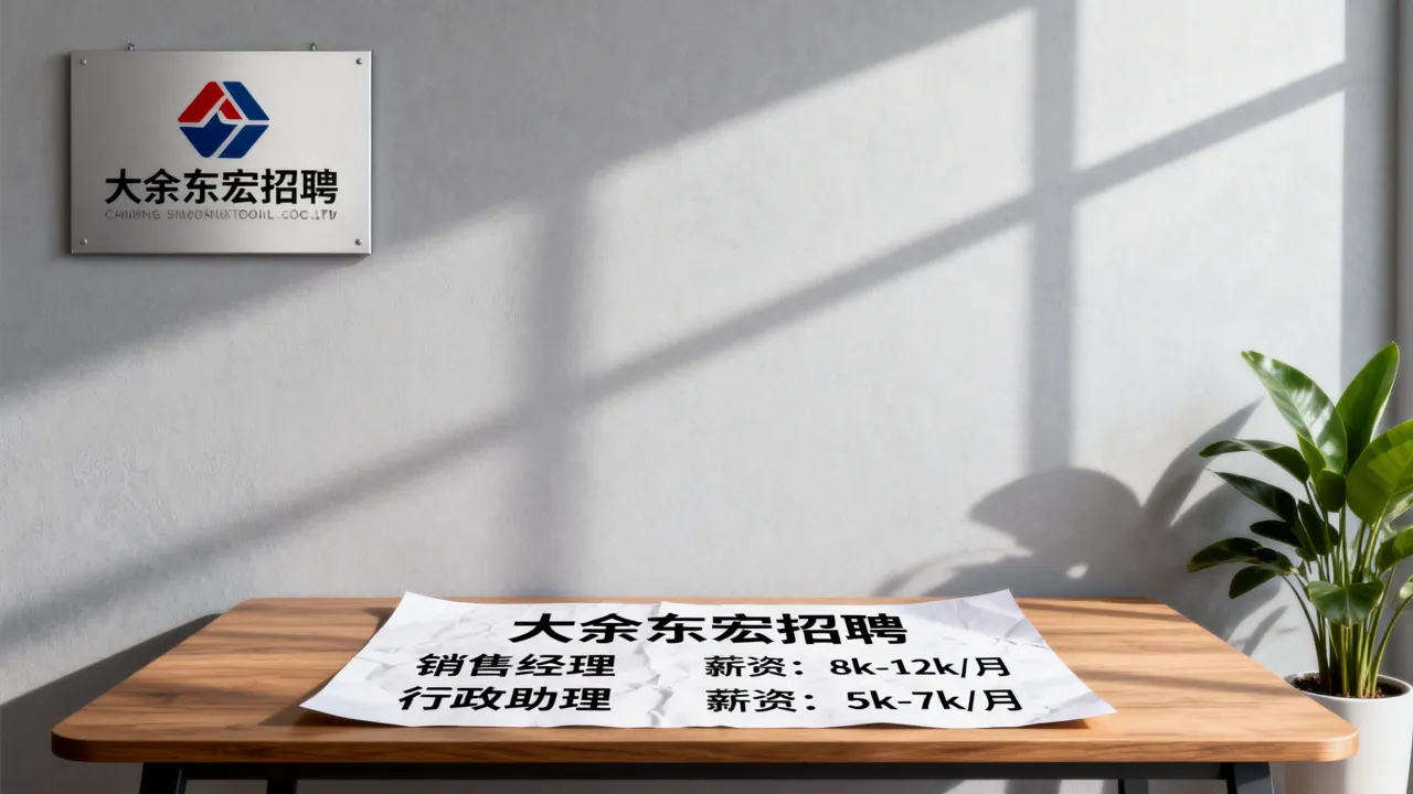 大余东宏招聘信息是真的吗,有哪些职位薪资待遇如何?-图3 大余东宏招聘信息是真的吗,有哪些职位薪资待遇如何?-图3