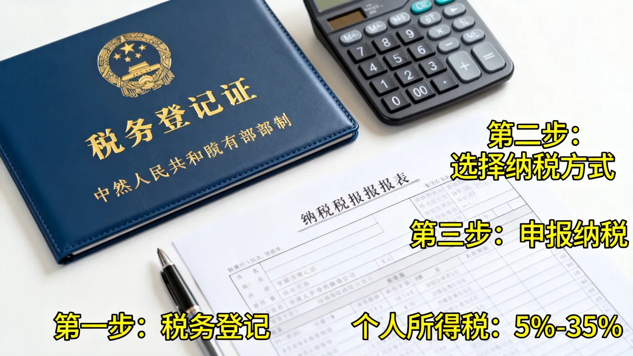 个人独资企业如何纳税,个人独资企业纳税申报流程及税率是多少-图3 个人独资企业如何纳税,个人独资企业纳税申报流程及税率是多少-图3