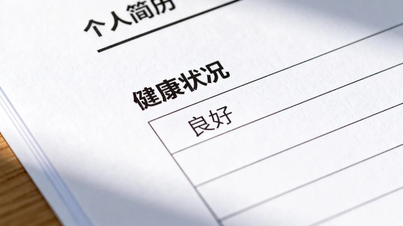 简历的健康状况怎么写,个人简历健康状况怎么填写-图3 简历的健康状况怎么写,个人简历健康状况怎么填写-图3