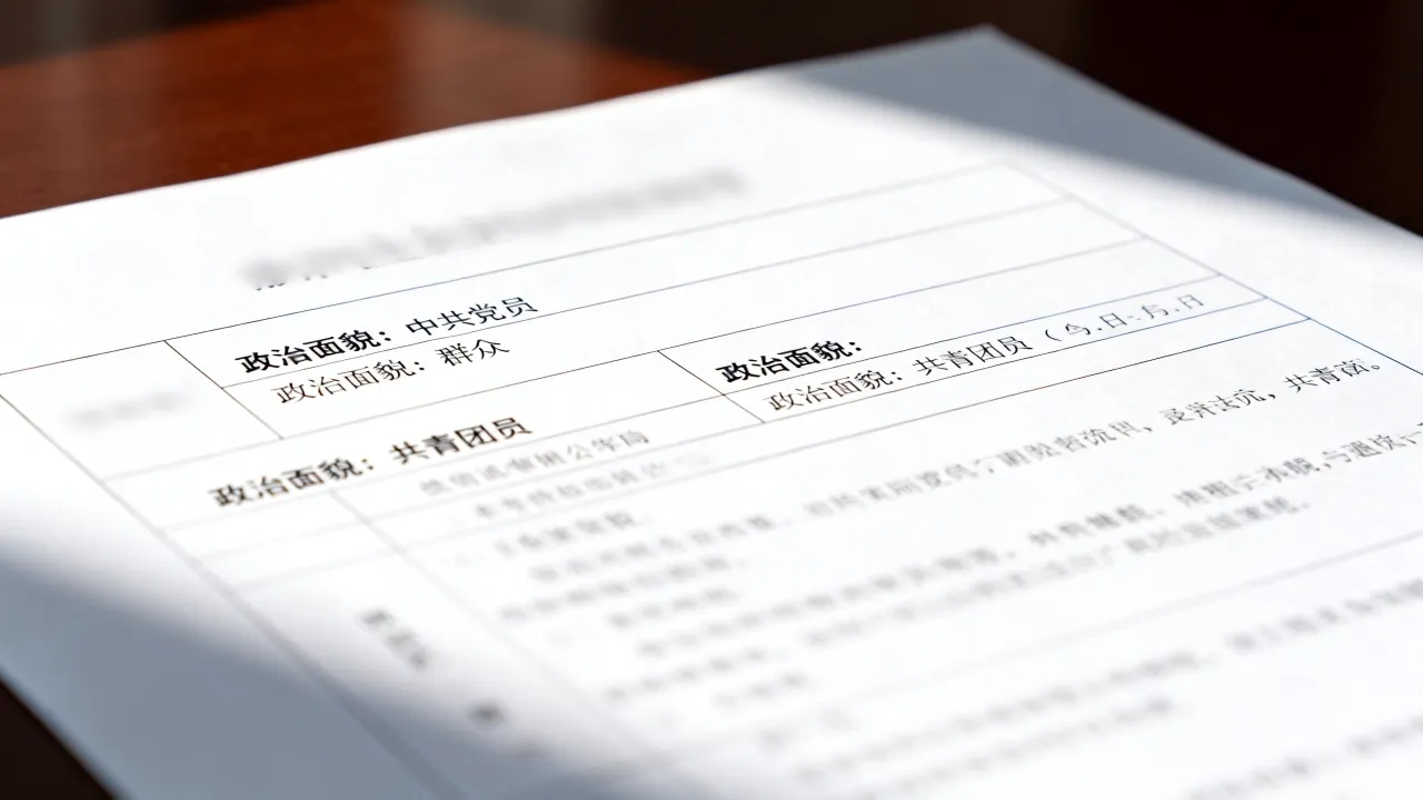 简历的政治面貌怎么写,政治面貌填写有什么注意事项?-图2 简历的政治面貌怎么写,政治面貌填写有什么注意事项?-图2