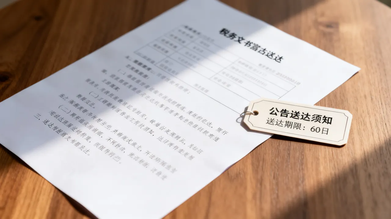 税务文书如何公告送达？税务文书公告送达多久视为送达