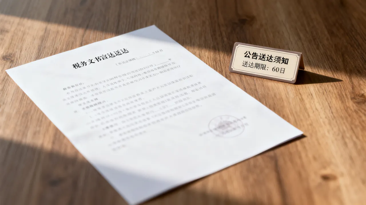 税务文书如何公告送达?税务文书公告送达多久视为送达-图2 税务文书如何公告送达?税务文书公告送达多久视为送达-图2