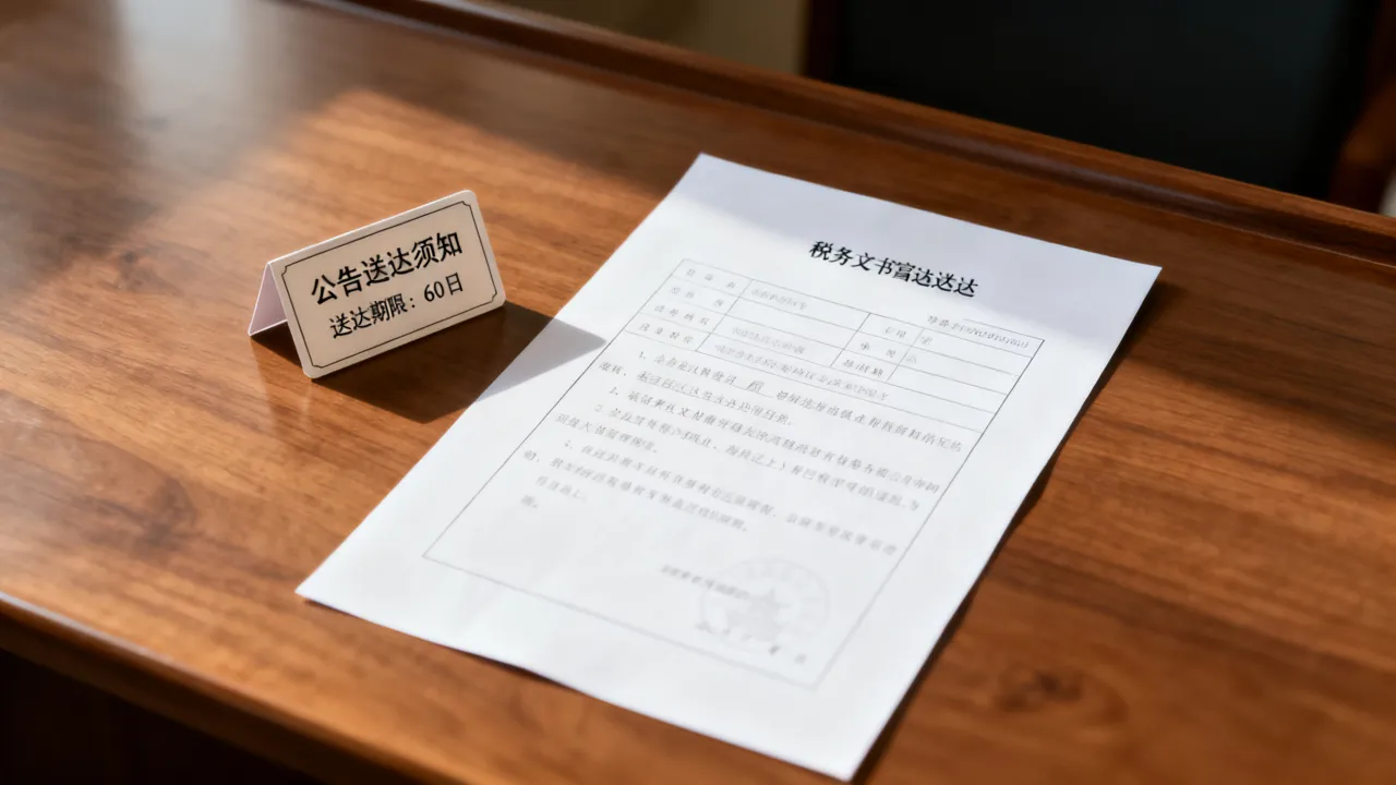 税务文书如何公告送达?税务文书公告送达多久视为送达-图3 税务文书如何公告送达?税务文书公告送达多久视为送达-图3