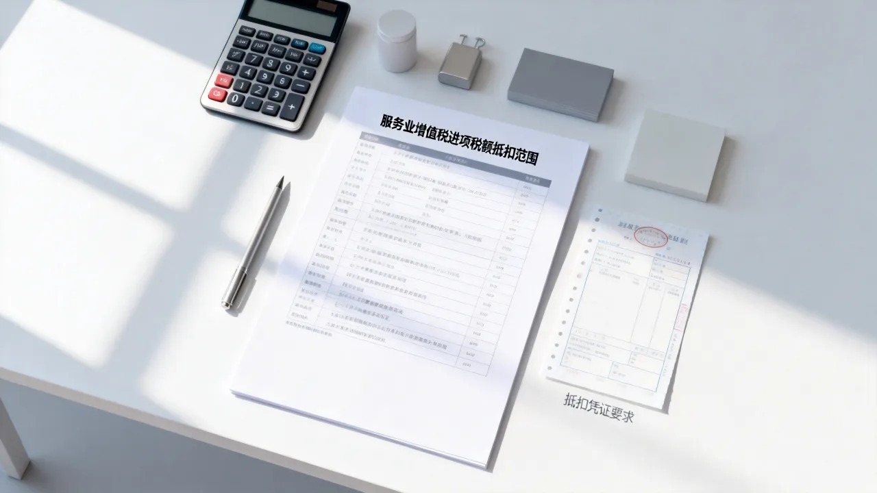 服务业增值税如何抵扣？服务业增值税进项税额抵扣政策有哪些