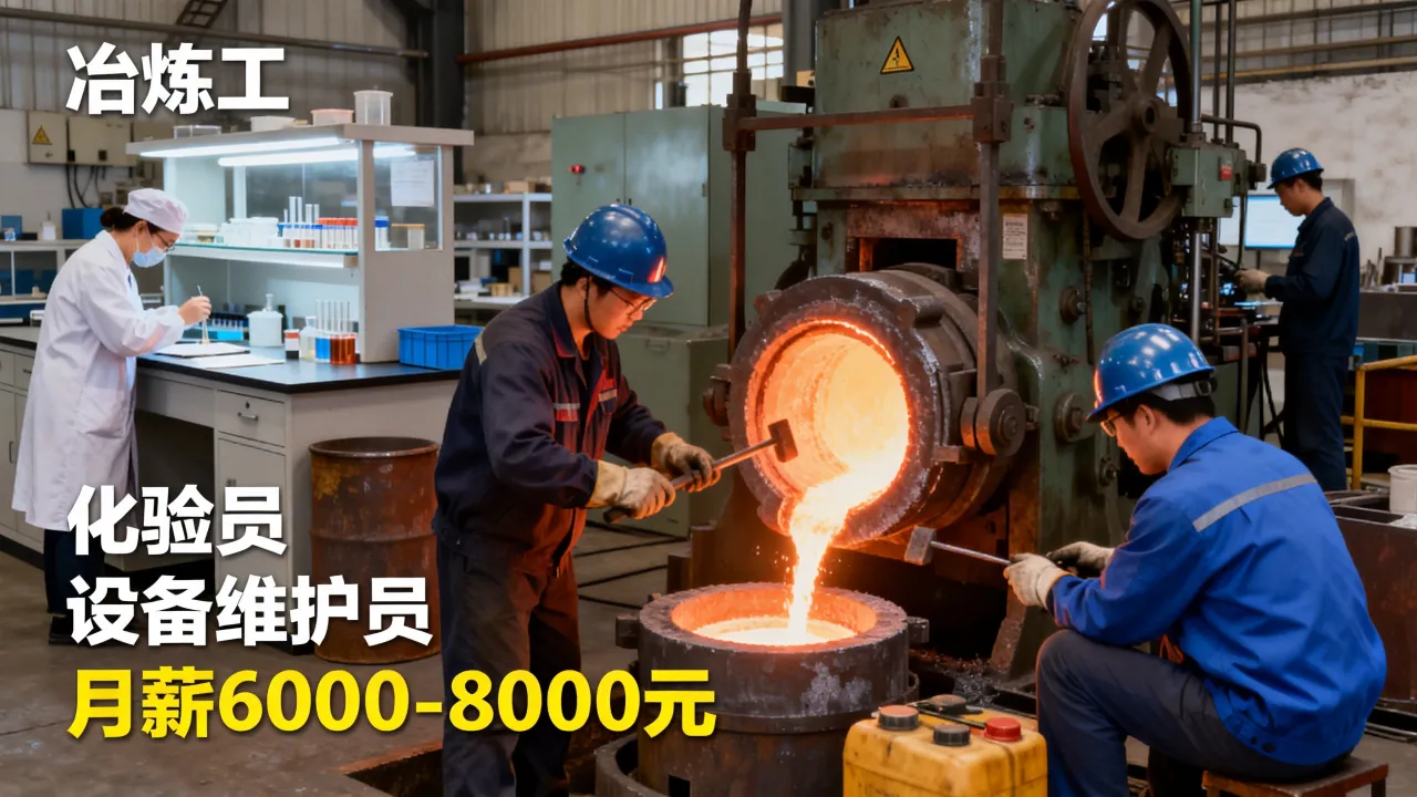 锦州金属铬冶炼招聘有哪些岗位?锦州金属铬冶炼厂工资待遇如何-图2 锦州金属铬冶炼招聘有哪些岗位?锦州金属铬冶炼厂工资待遇如何-图2