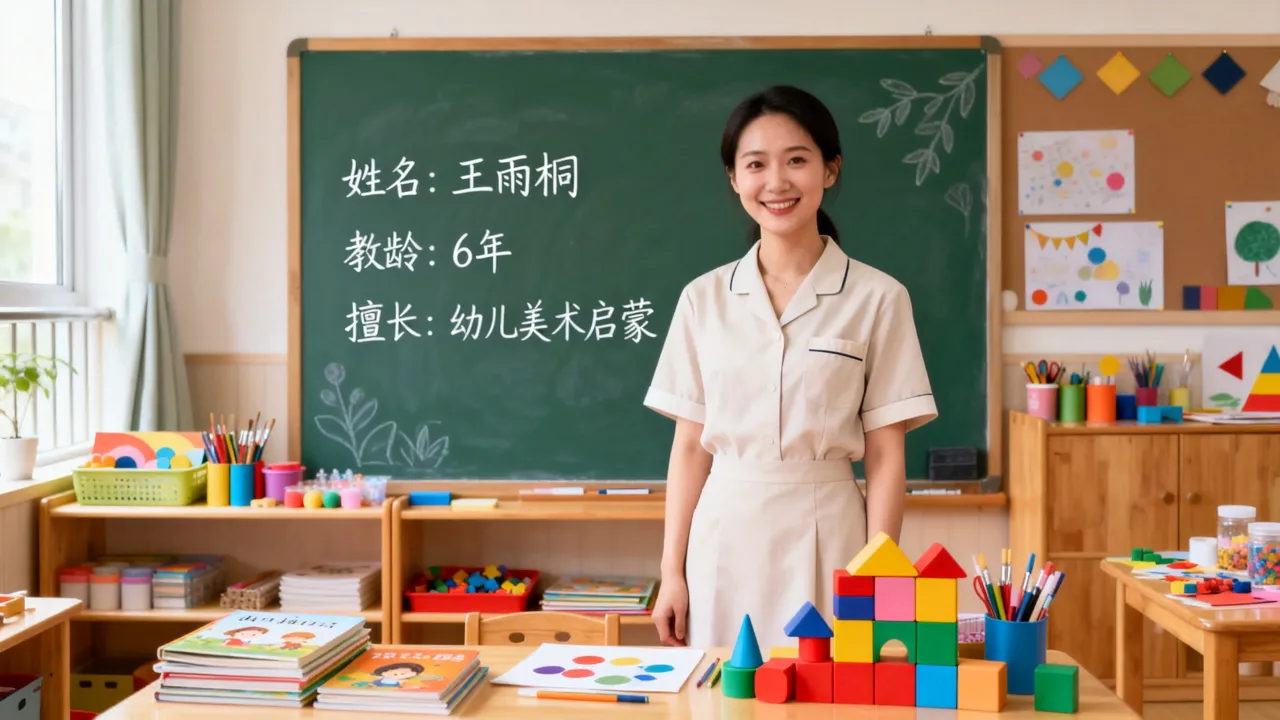 幼儿园老师简介怎么写,吸引家长的优秀幼师个人简介范文模板