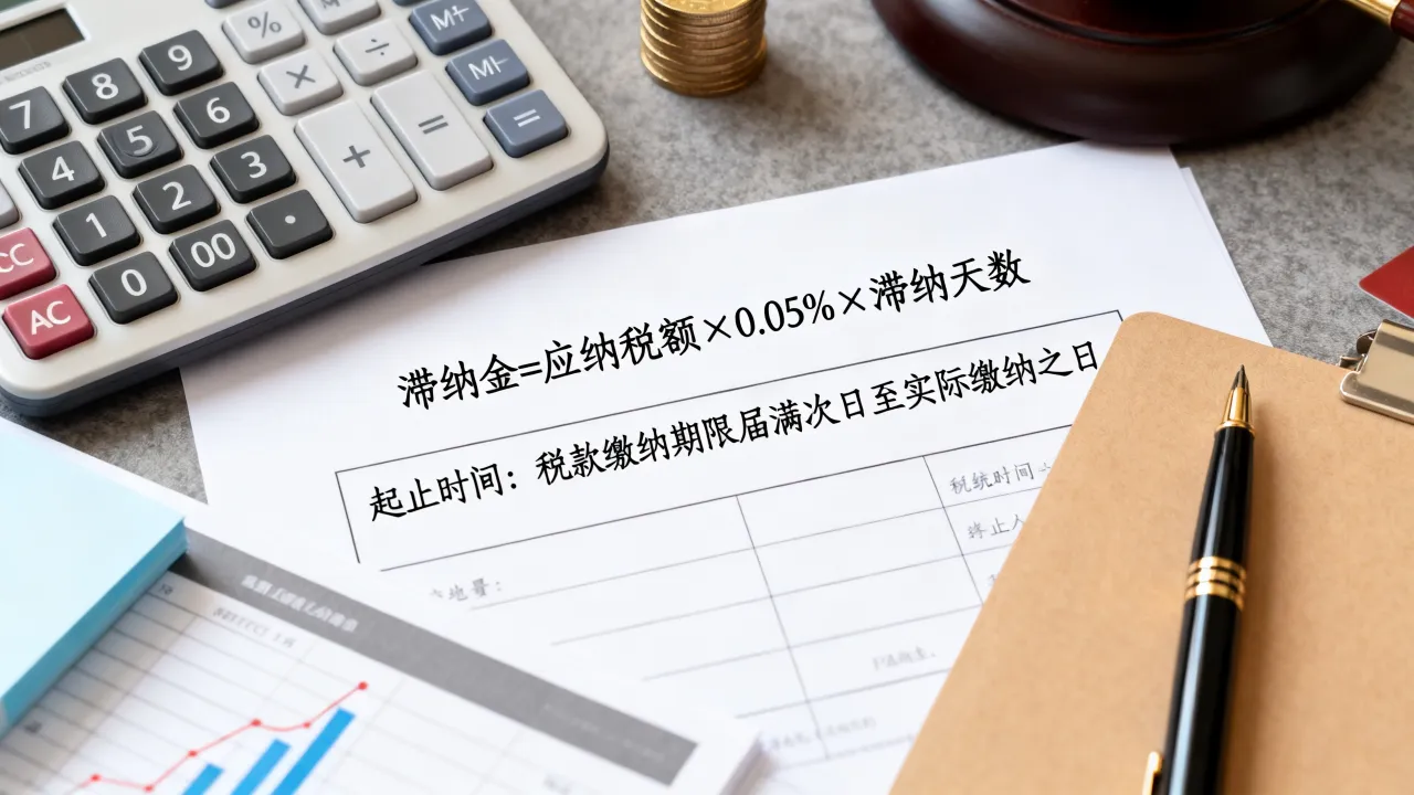 增值税滞纳金如何计算,滞纳金计算公式和起止时间是什么?-图3 增值税滞纳金如何计算,滞纳金计算公式和起止时间是什么?-图3