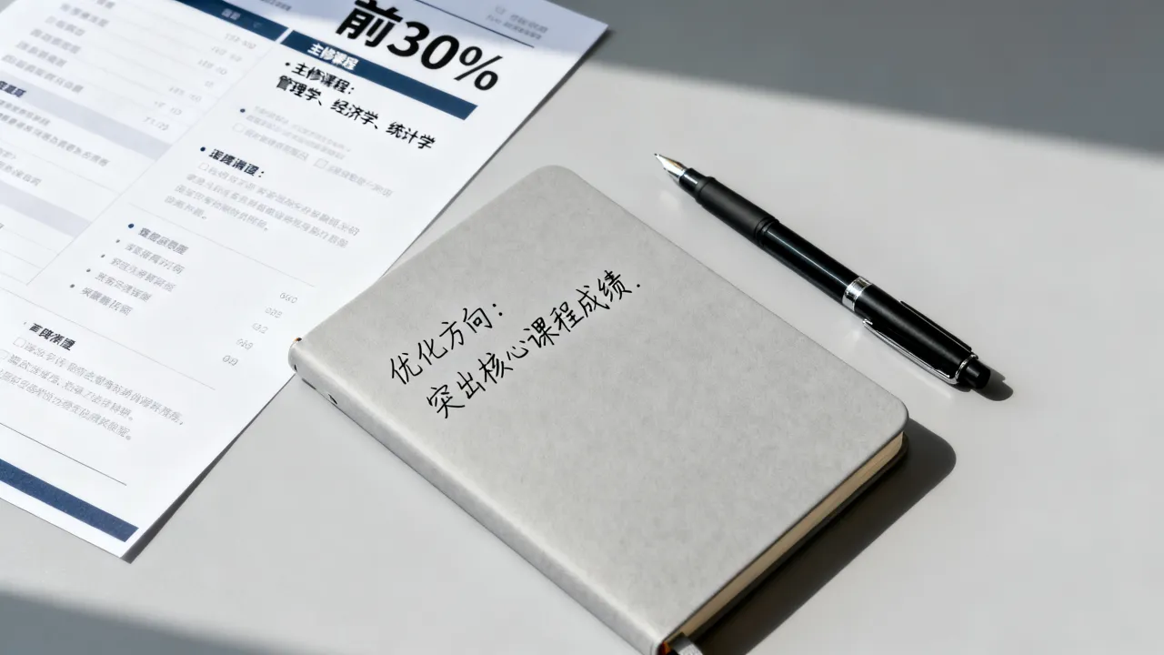 简历中成绩排名怎么写,排名不突出如何优化?