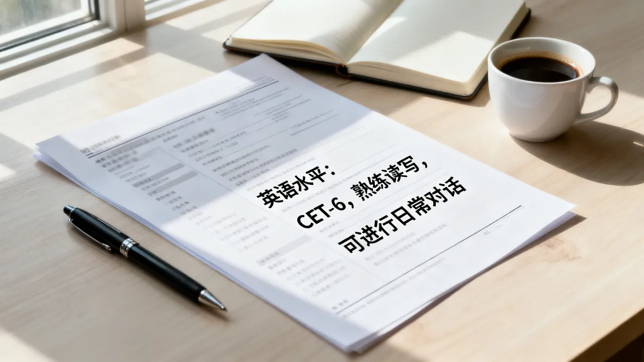 简历上英语水平怎么写?英语水平自我评价怎么写更容易通过筛选?-图3 简历上英语水平怎么写?英语水平自我评价怎么写更容易通过筛选?-图3