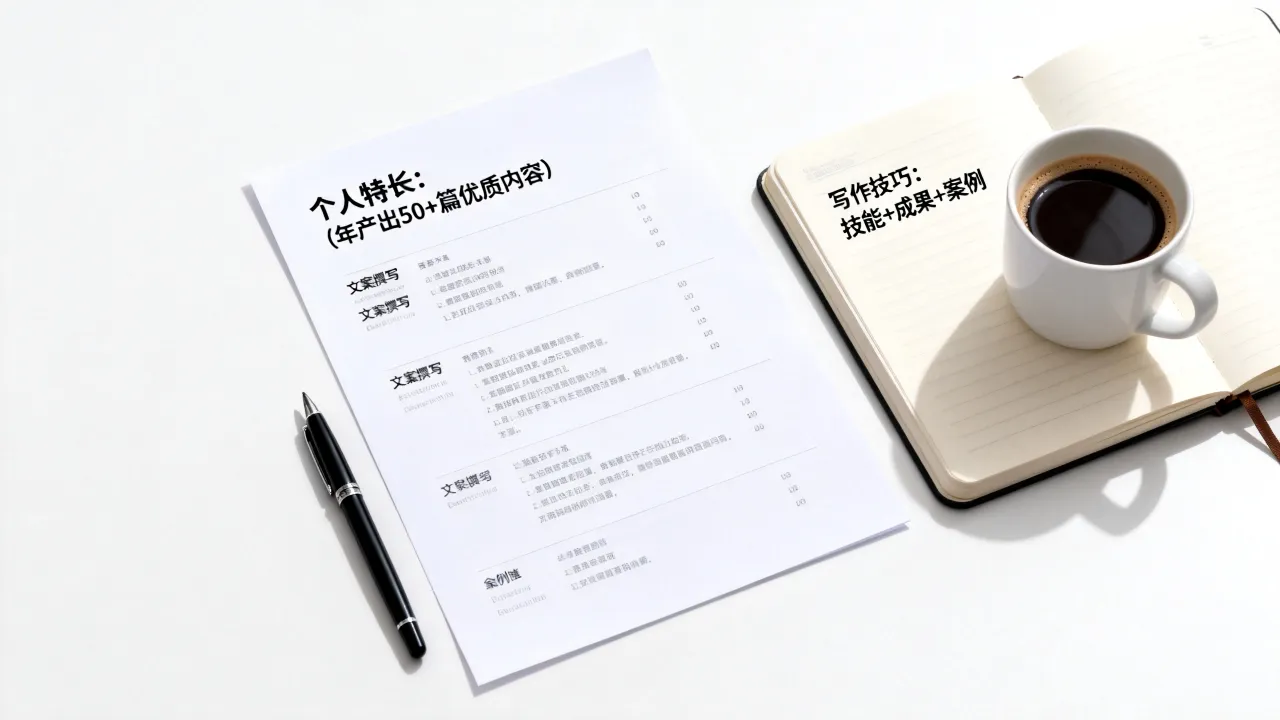 简历上个人特长怎么写，有哪些写作技巧和注意事项