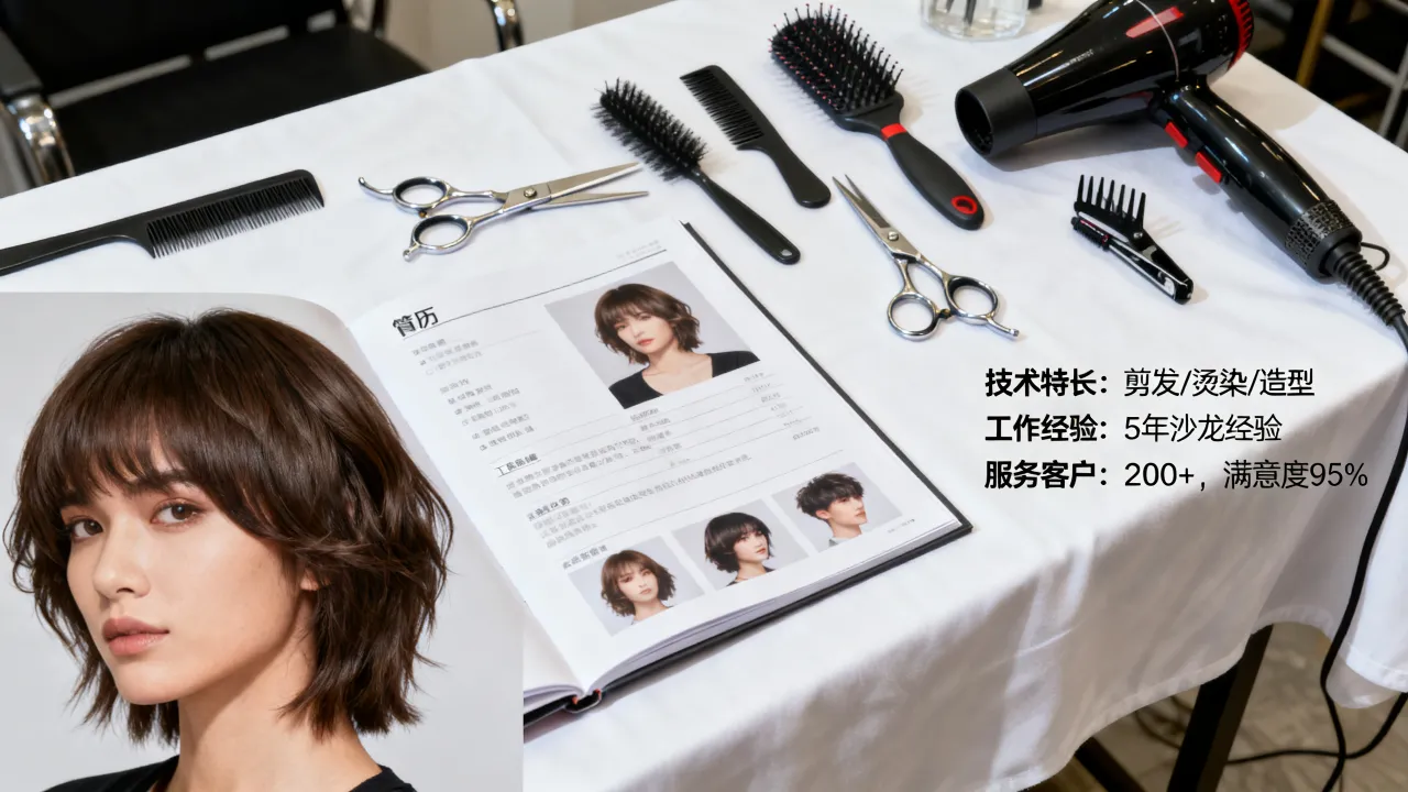 美发个人简历怎么写,怎样突出技术特长更容易被录用?-图2 美发个人简历怎么写,怎样突出技术特长更容易被录用?-图2