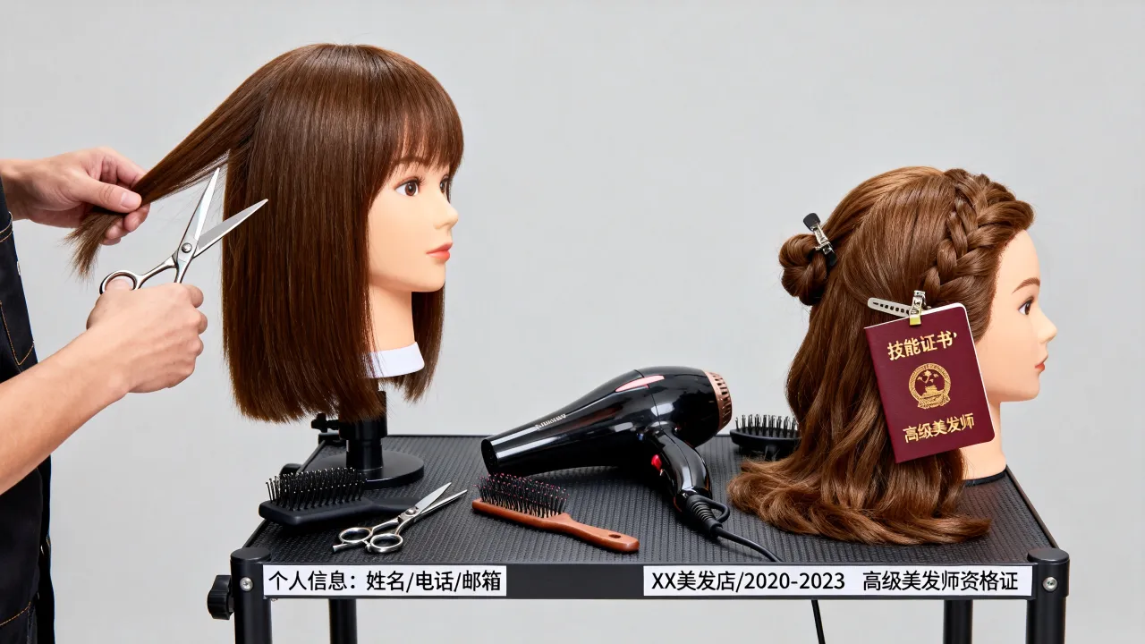 美发师个人简历怎么写,有哪些技巧和模板参考?