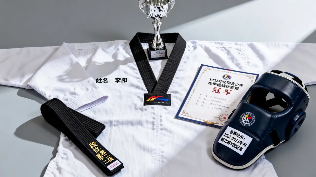 跆拳道个人简历怎么写?优秀范文模板大全