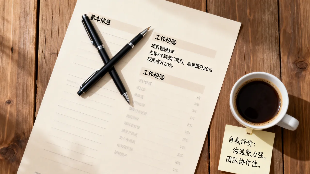 个人简历那一栏怎么写?简历自我评价怎么写才加分,工作经验填写技巧有哪些?