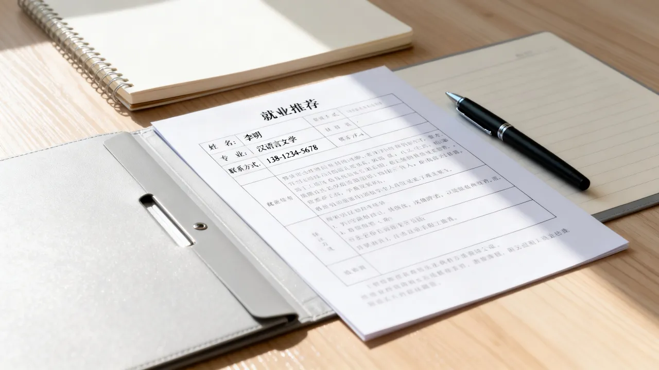 就业推荐表个人简历怎么写?毕业生就业推荐表个人简历填写技巧与范文-图2 就业推荐表个人简历怎么写?毕业生就业推荐表个人简历填写技巧与范文-图2