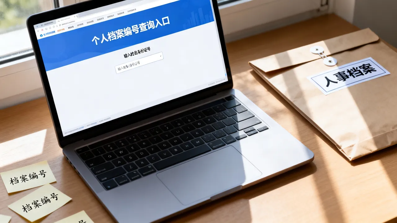 人事档案编号怎么在线查询？个人档案编号查询入口在哪-图1