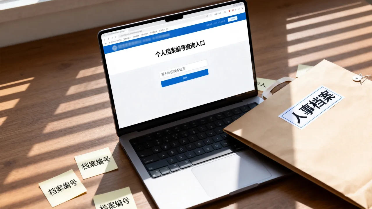 人事档案编号怎么在线查询？个人档案编号查询入口在哪-图2