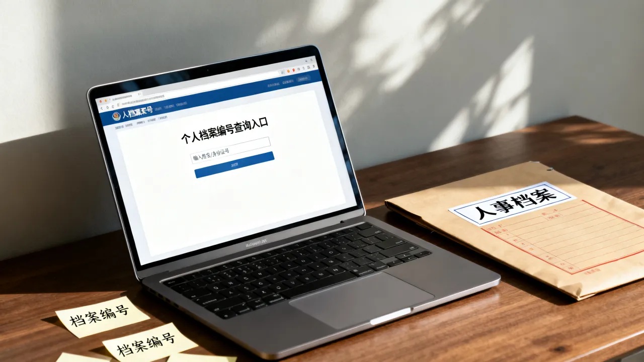 人事档案编号怎么在线查询？个人档案编号查询入口在哪-图3