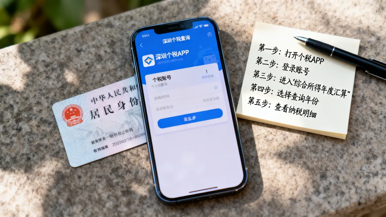 深圳如何查个人所得税，深圳个税查询步骤有哪些？-图2