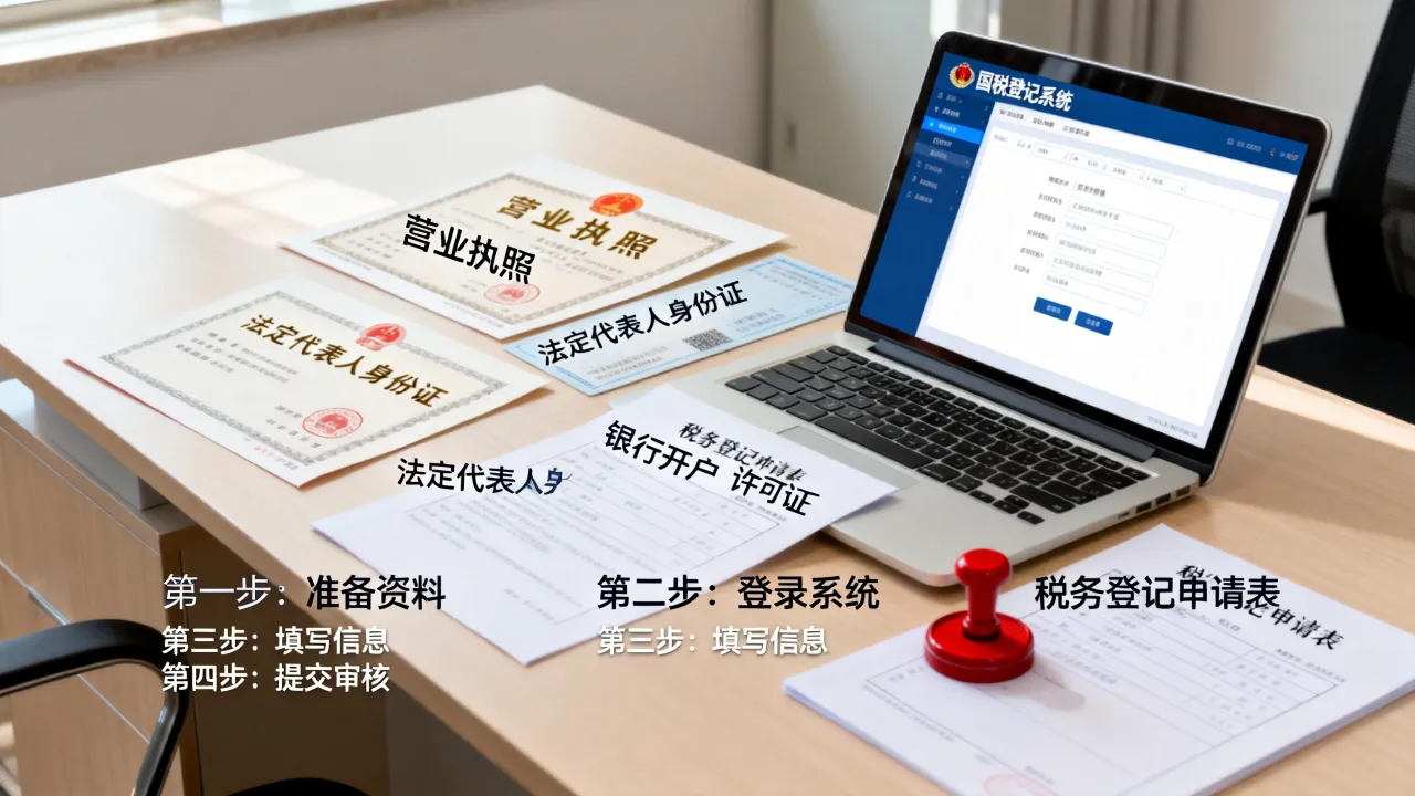 三证合一后国税登记怎么办理,税务登记流程详解?-图2 三证合一后国税登记怎么办理,税务登记流程详解?-图2